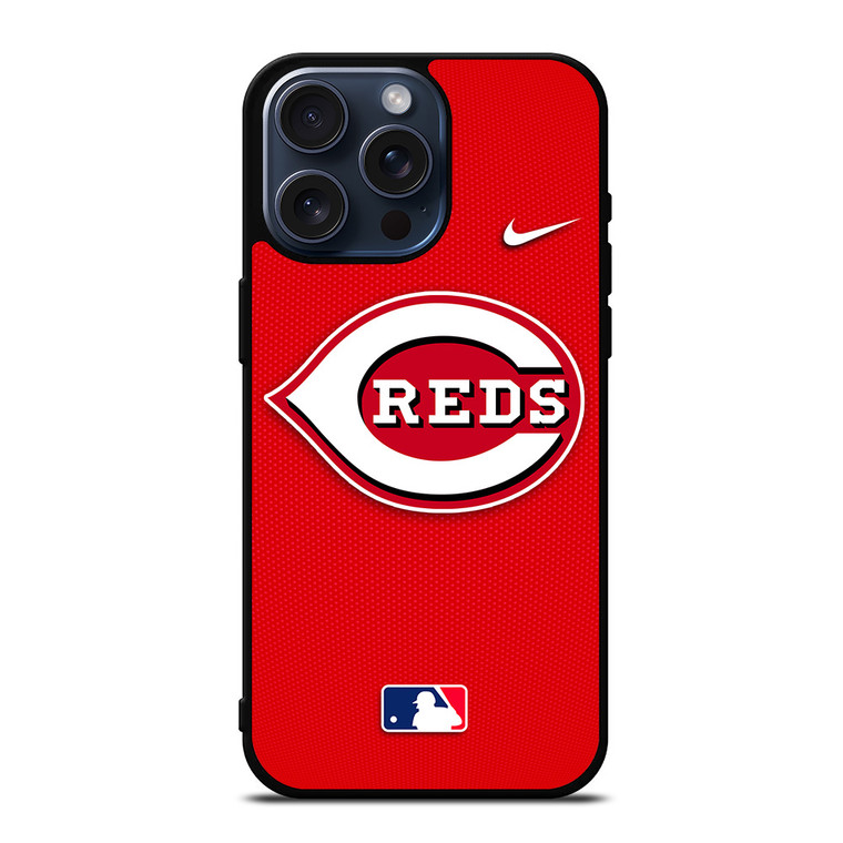 CINCINNATI REDS MLB BASEBALL NIKE iPhone 15 Pro Max Case Cover