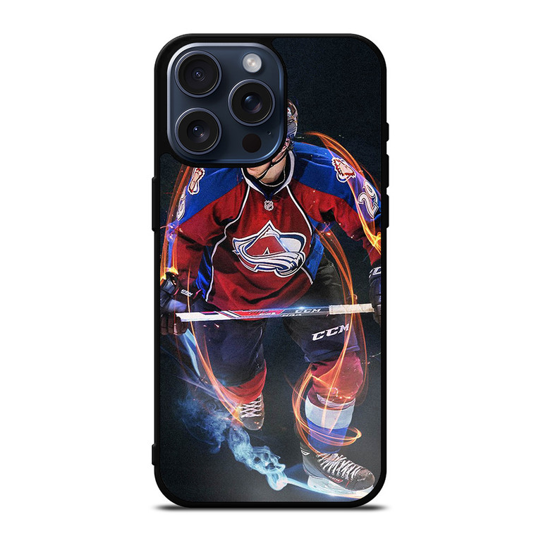 COLORADO AVALANCHE NATHAN MACKINNON iPhone 15 Pro Max Case Cover
