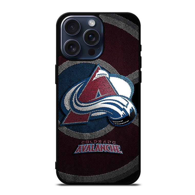 COLORADO AVALANCHE NHL HOCKEY 2 iPhone 15 Pro Max Case Cover COLORADO AVALANCHE NHL HOCKEY 2 iPhone 15 Pro Max Case Cover