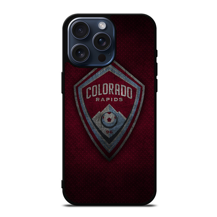 COLORADO RAPIDS SOCCER MLS iPhone 15 Pro Max Case Cover