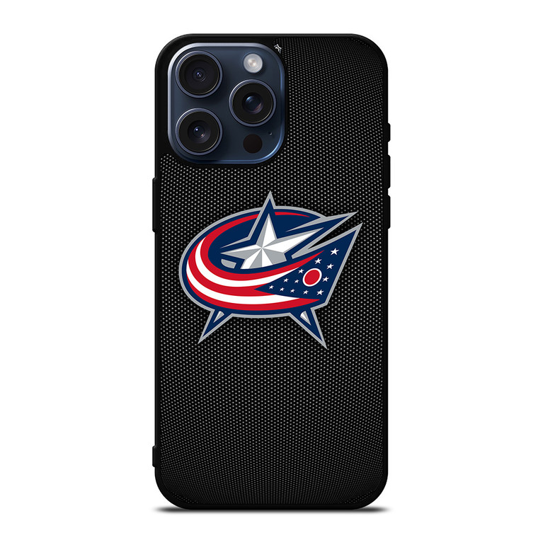 COLUMBUS BLUE JACKETS HOCKEY NHL LOGO iPhone 15 Pro Max Case Cover