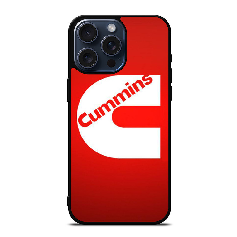 CUMMINS POWER RED iPhone 15 Pro Max Case Cover