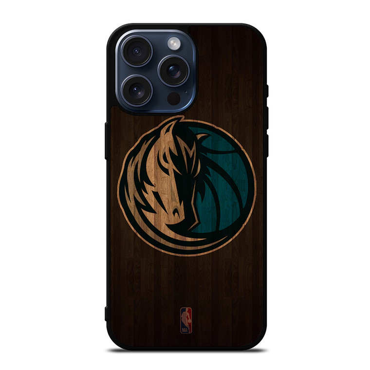 DALLAS MAVERICKS BASKETBALL COURT NBA iPhone 15 Pro Max Case Cover