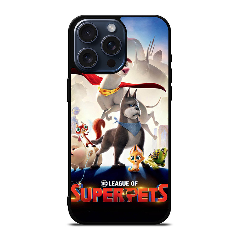 DC LEAGUE OF SUPERPETS iPhone 15 Pro Max Case Cover