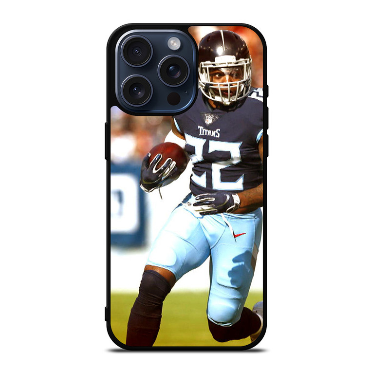 DERRICK HENRY TENNESSEE TITANS FOOTBALL iPhone 15 Pro Max Case Cover