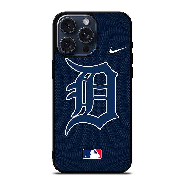 DETROIT TIGERS MLB BASEBALL NIKE iPhone 15 Pro Max Case Cover