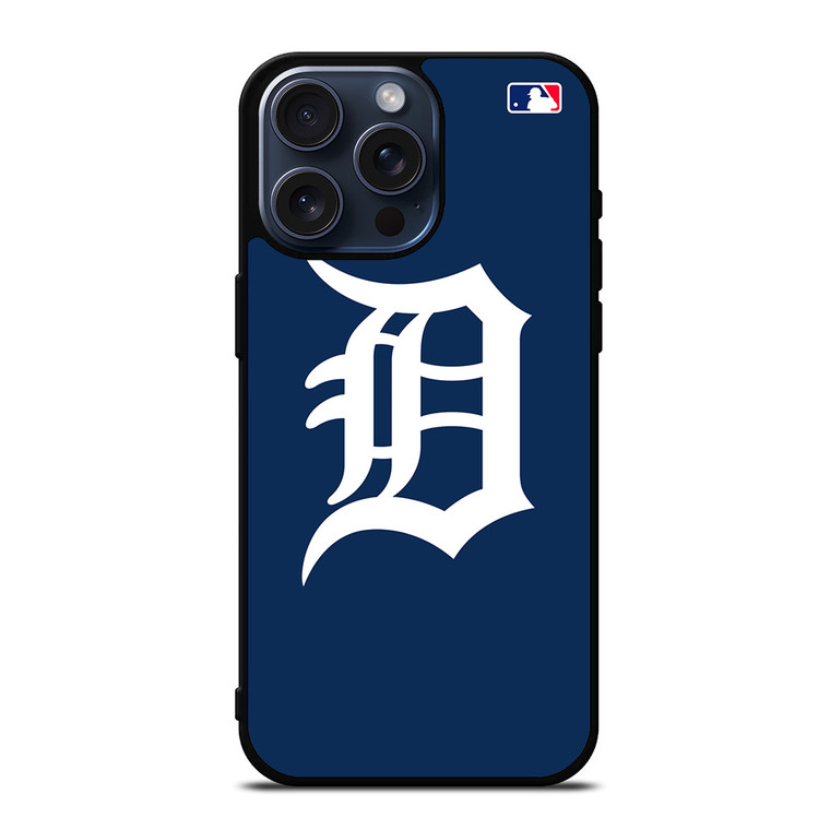 DETROIT TIGERS MLB LOGO iPhone 15 Pro Max Case Cover