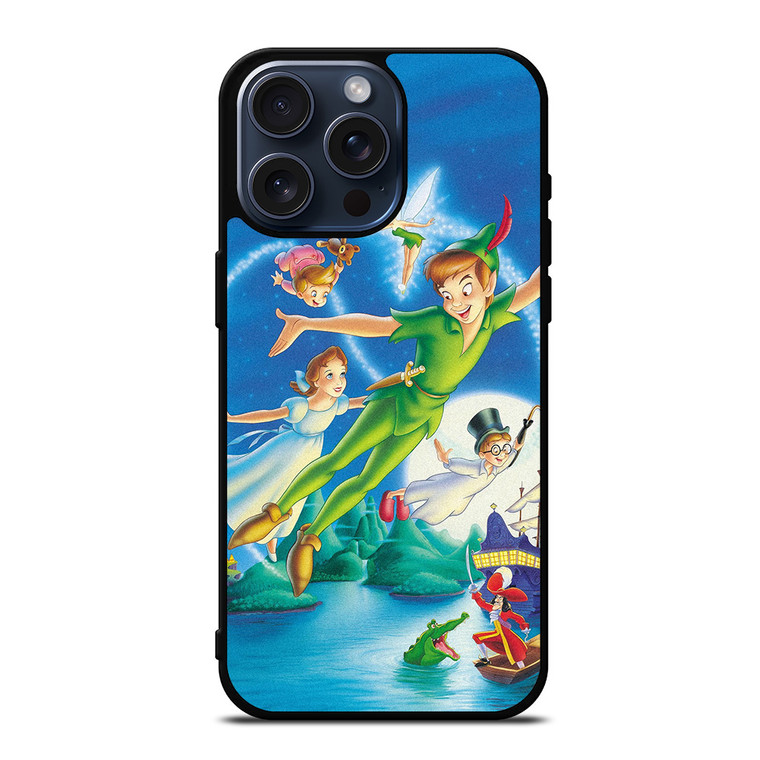 DISNEY PETER PAN CARTOON iPhone 15 Pro Max Case Cover