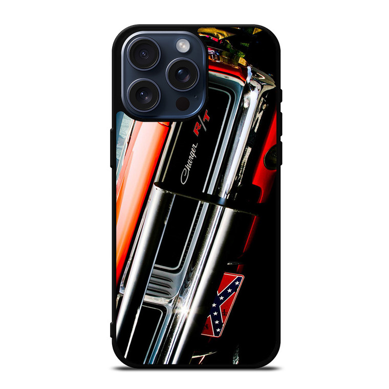 DODGE CHARGER GENERAL LEE CAR iPhone 15 Pro Max Case Cover