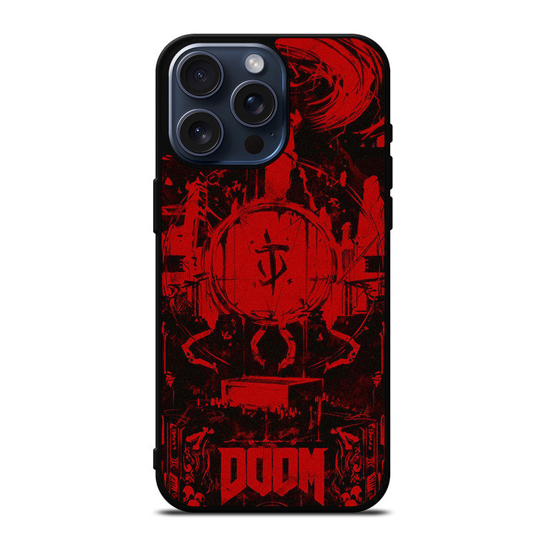 DOOM ETERNAL GAMES ART iPhone 15 Pro Max Case Cover