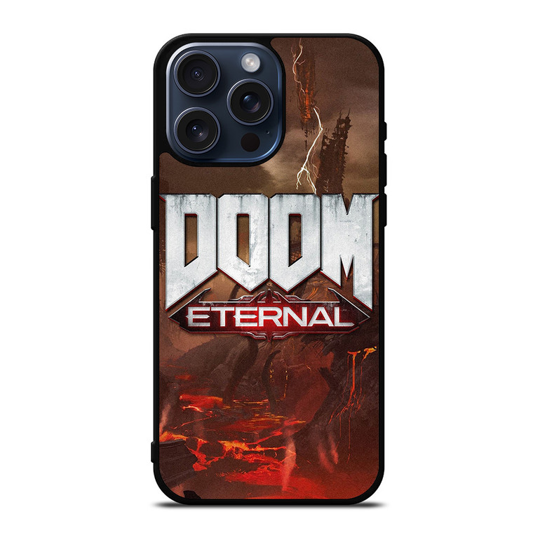 DOOM ETERNAL GAMES LOGO iPhone 15 Pro Max Case Cover