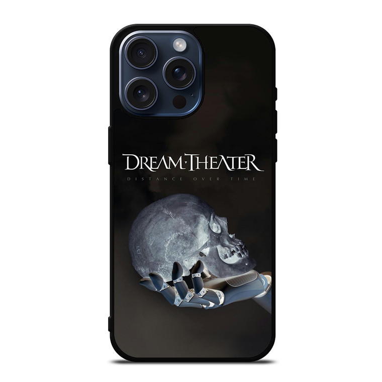 DREAM THEATER METAL BAND SKULL BLACK iPhone 15 Pro Max Case Cover