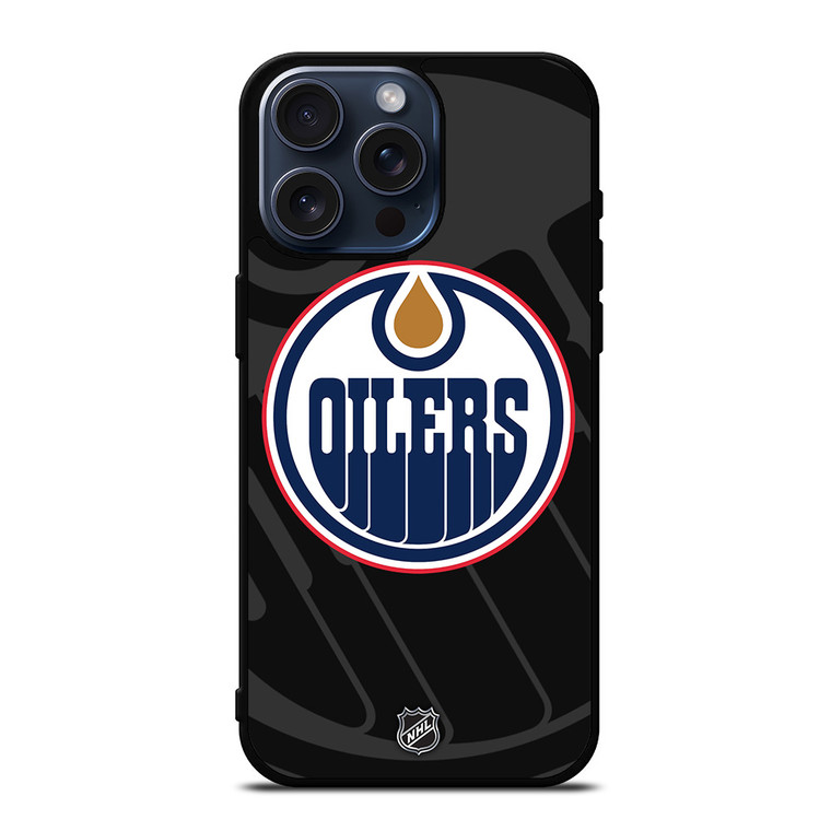EDMONTON OILERS NHL TEAM iPhone 15 Pro Max Case Cover