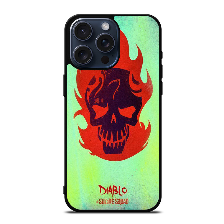 EL DIABLO SUICIDE SQUAD ICON iPhone 15 Pro Max Case Cover
