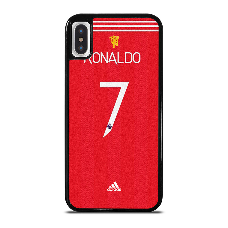 CRISTIANO RONALDO MANCHESTER UNITED ADIDAS 2 iPhone X / XS Case Cover