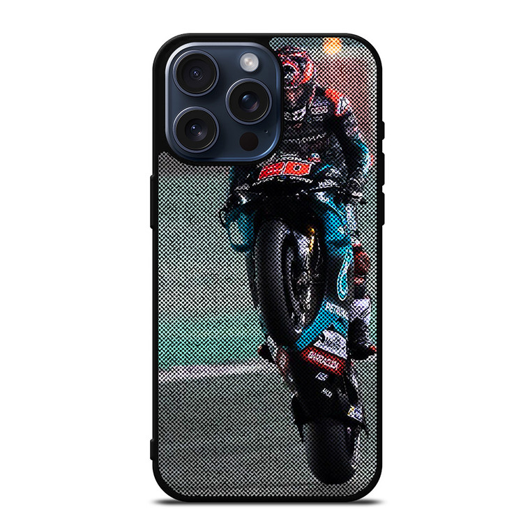 FABIO QUARTARARO 20 YAMAHA MOTO GP iPhone 15 Pro Max Case Cover