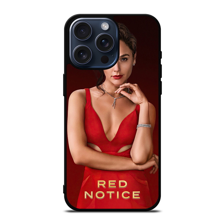 GAL GADOT RED NOTICE iPhone 15 Pro Max Case Cover