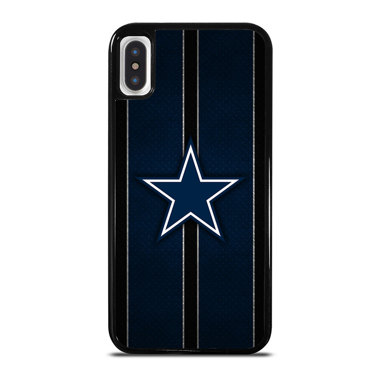 DALLAS COWBOYS NFL METAL STRIPE iPhone X / XS Case Cover