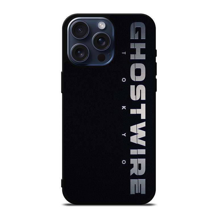 GHOSTWIRE TOKYO GAMES LOGO iPhone 15 Pro Max Case Cover