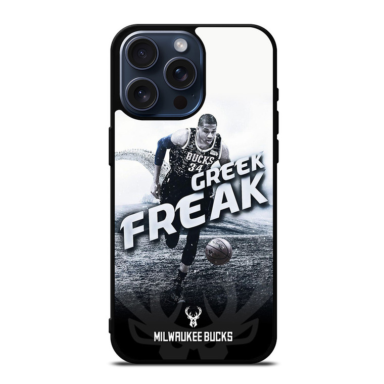 GIANNIS ANTETOKOUNMPO GREEK FREAK iPhone 15 Pro Max Case Cover