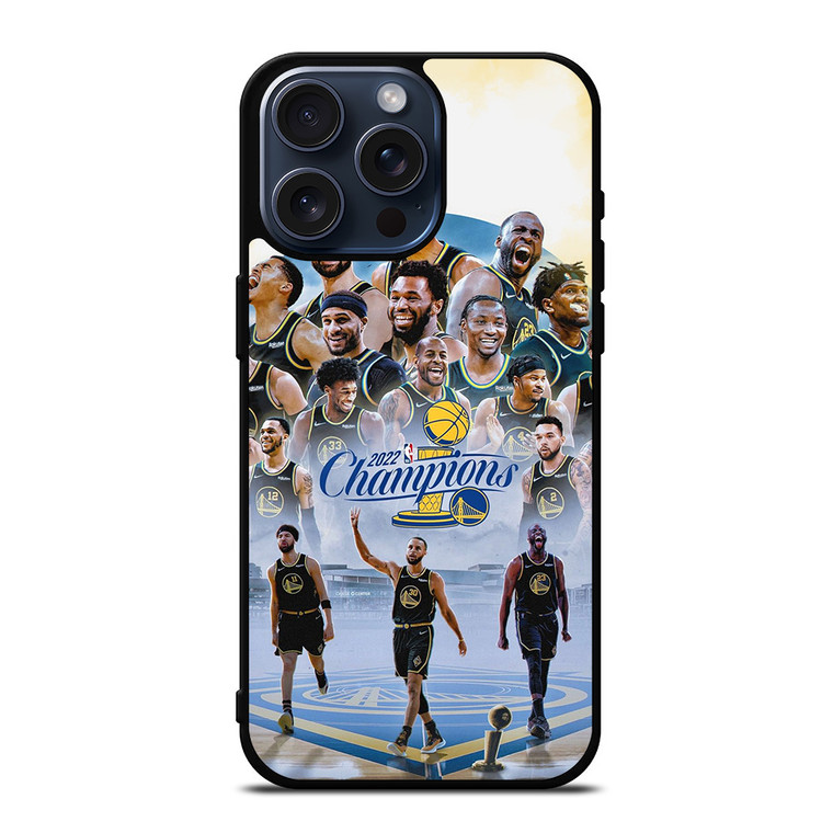 GOLDEN STATE WARRIORS CHAMPIONS iPhone 15 Pro Max Case Cover