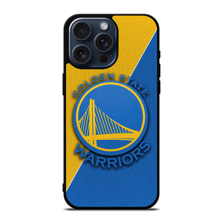 GOLDEN STATE WARRIORS NBA BASKETBALL LOGO iPhone 15 Pro Max Case Cover