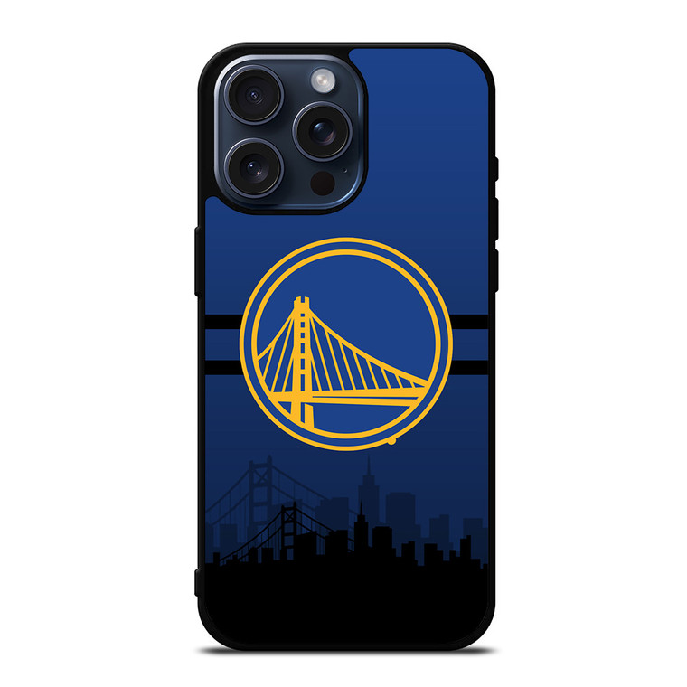 GOLDEN STATE WARRIORS NBA SKYLINE iPhone 15 Pro Max Case Cover