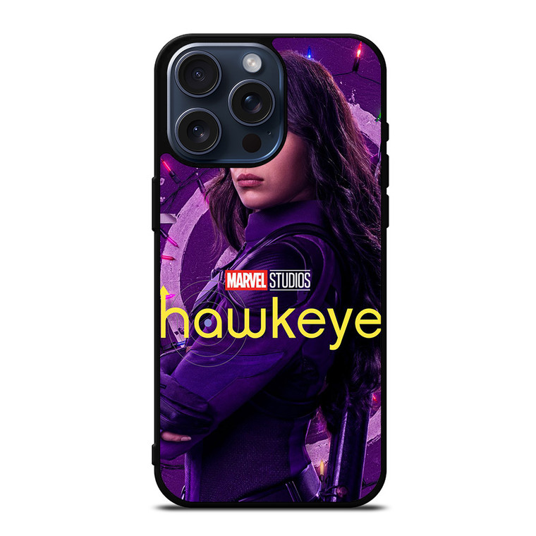 HAWKEYE MARVEL MOVIES HAILEE STEINFELD iPhone 15 Pro Max Case Cover