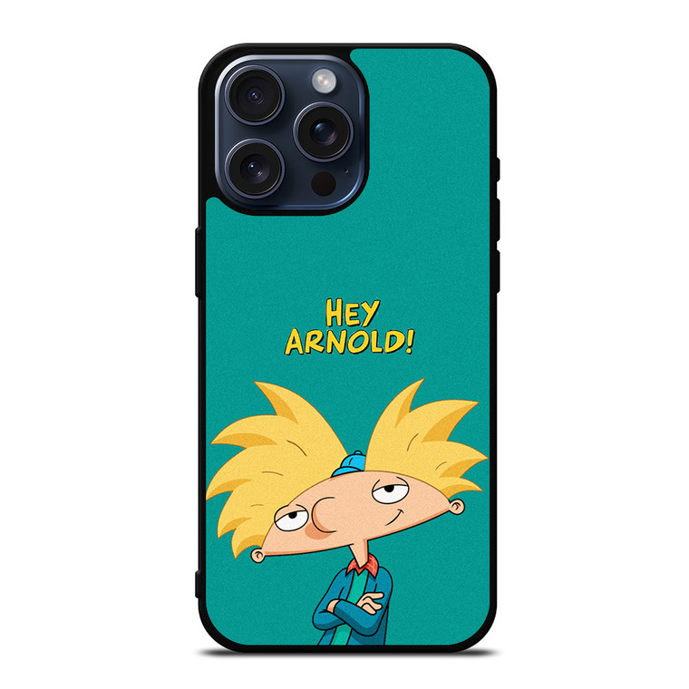 HEY ARNOLD NICKLODEON CARTOON iPhone 15 Pro Max Case Cover