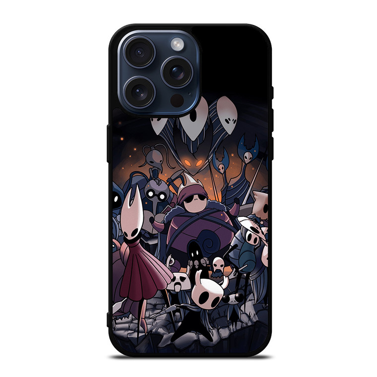 HOLLOW KNIGHT GAMES ALL CHARACTER iPhone 15 Pro Max Case Cover