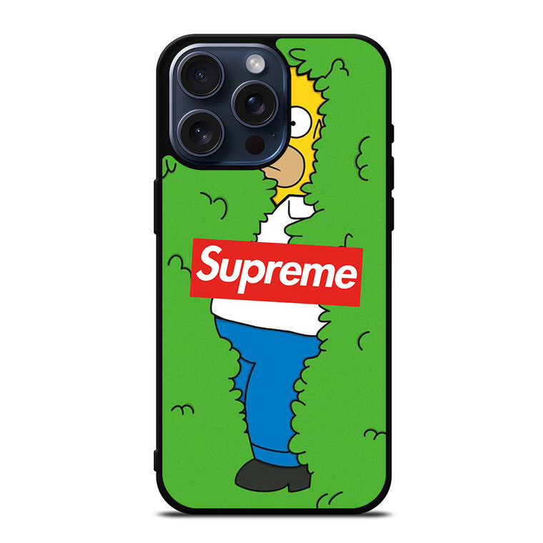 HOMER THE SIMPSONS SUPREME iPhone 15 Pro Max Case Cover