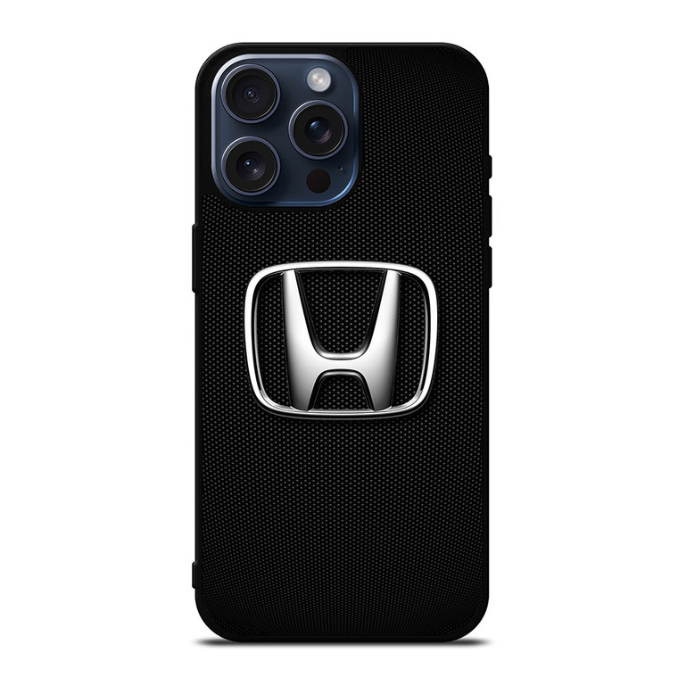 HONDA CARBON FIBER iPhone 15 Pro Max Case Cover