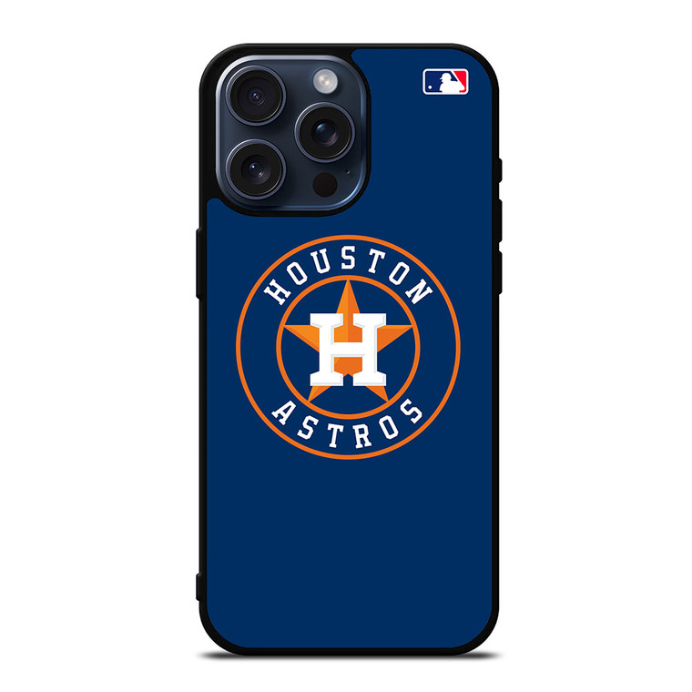HOUSTON ASTROS MLB LOGO iPhone 15 Pro Max Case Cover