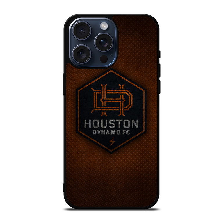 HOUSTON DYNAMO SOCCER MLS iPhone 15 Pro Max Case Cover