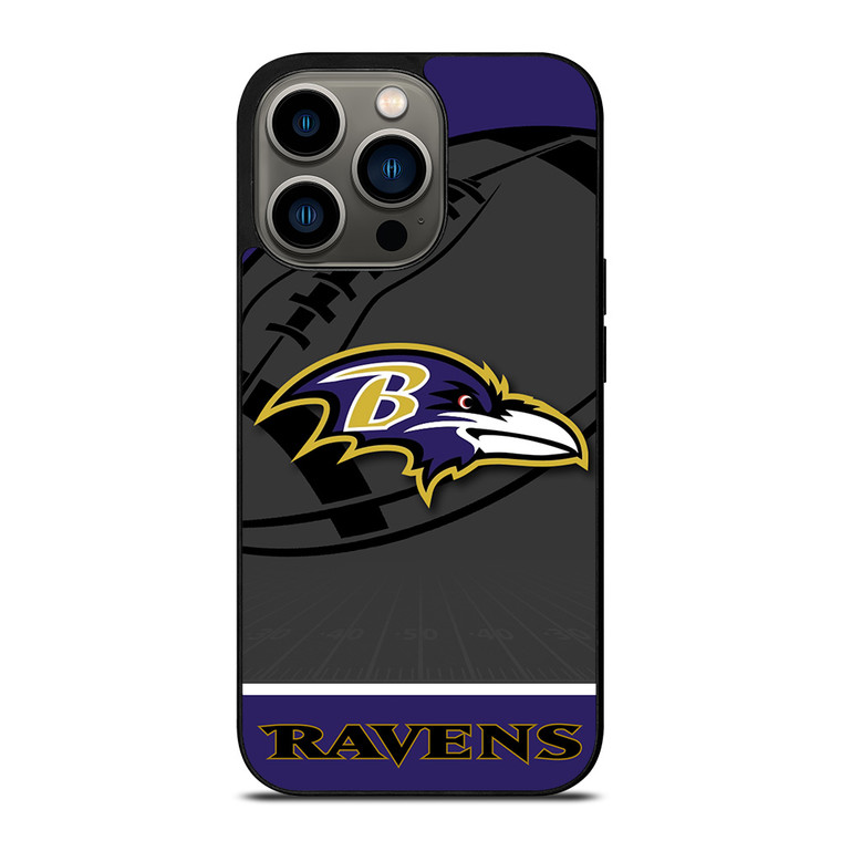 BALTIMORE RAVENS NFL TEAM iPhone 13 Pro Case Cover