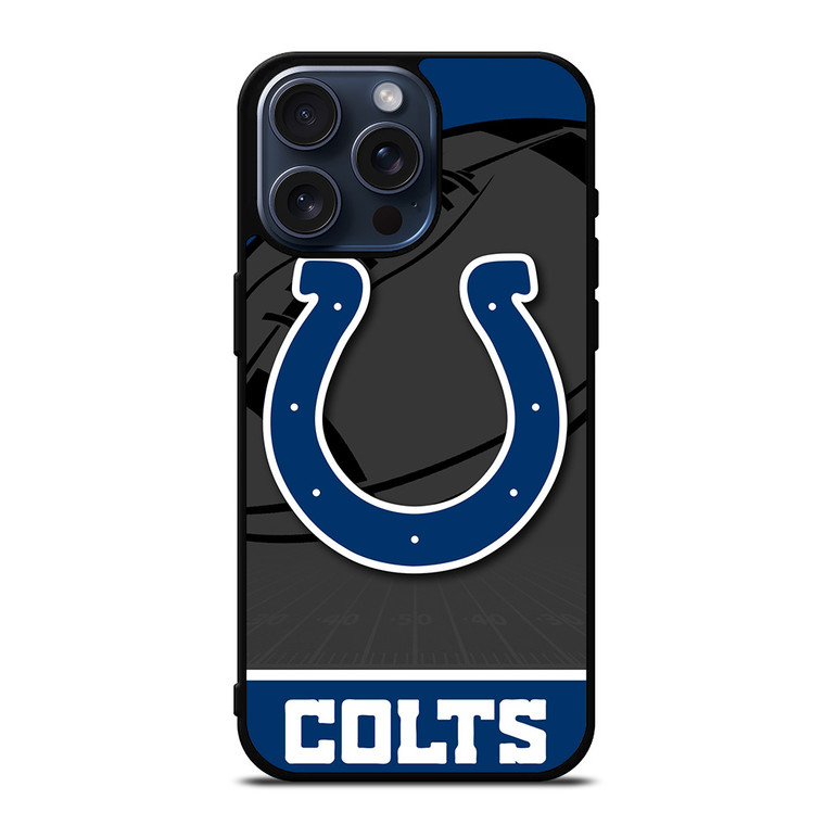 INDIANAPOLIS COLTS NFL TEAM iPhone 15 Pro Max Case Cover