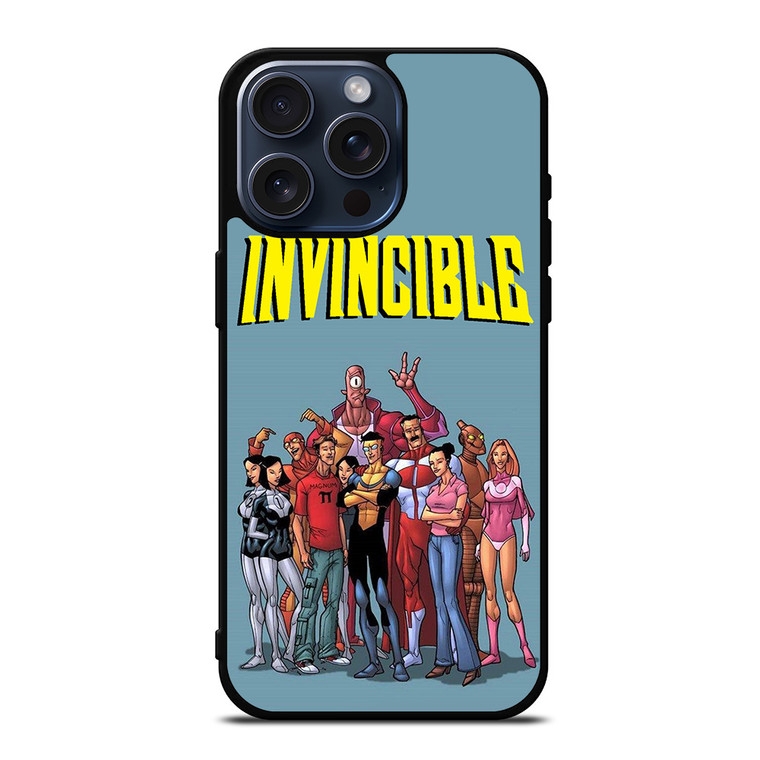 INVINCIBLE CARTOON ALL iPhone 15 Pro Max Case Cover
