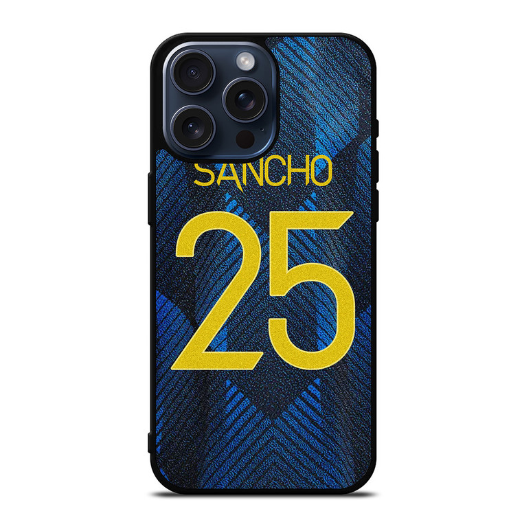 JADON SANCHO MANCHESTER UNITED 2021 iPhone 15 Pro Max Case Cover