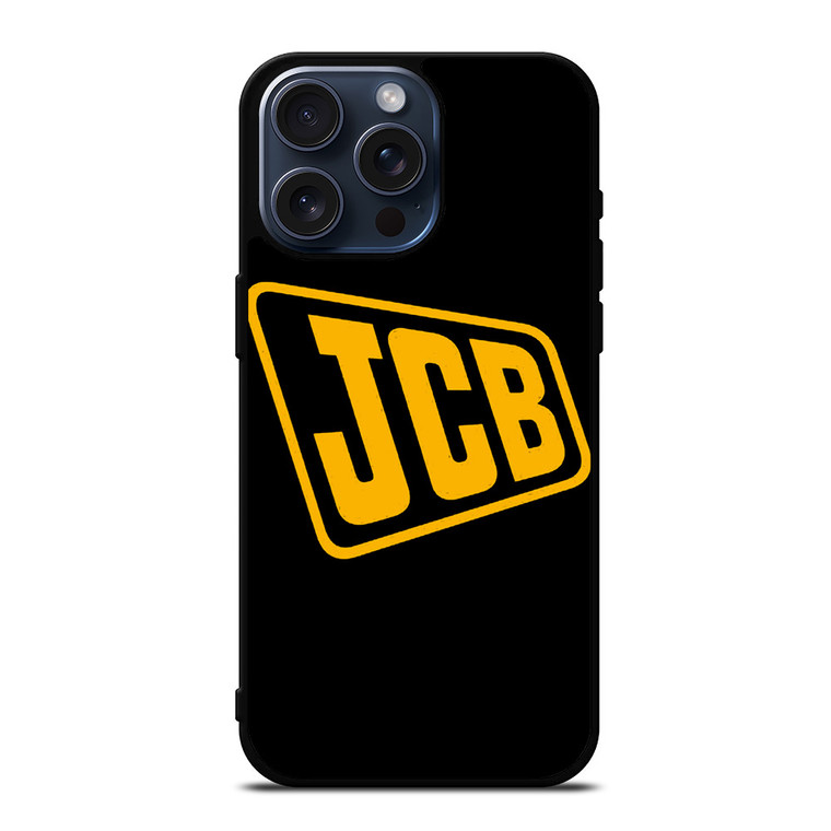 JCB EXCAVATOR LOGO iPhone 15 Pro Max Case Cover