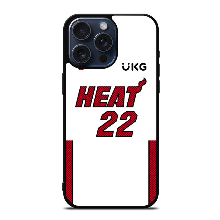 JIMMY BUTLER MIAMI HEAT NIKE NBA 2021-22 iPhone 15 Pro Max Case Cover