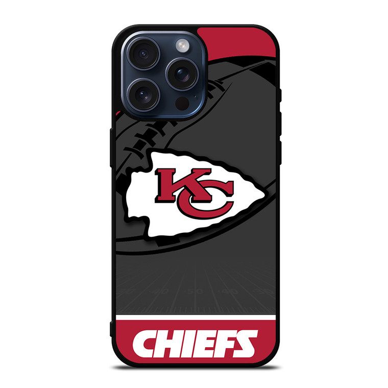 KANSAS CITY CHIEFS NFL TEAM iPhone 15 Pro Max Case Cover