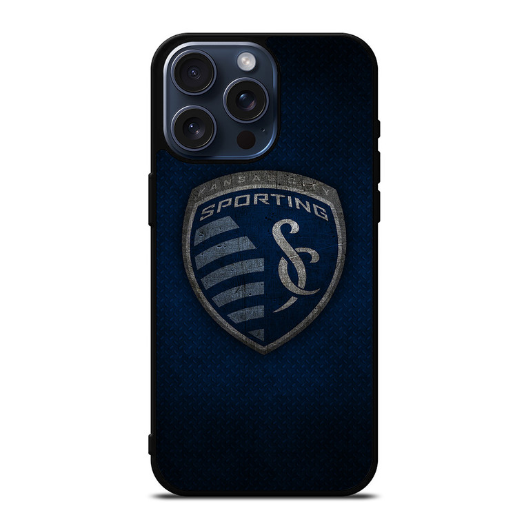 KANSAS CITY SPORTING SOCCER MLS iPhone 15 Pro Max Case Cover