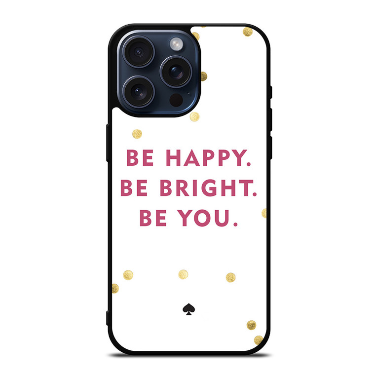 KATE SPADE NEW YORK QUOTES iPhone 15 Pro Max Case Cover