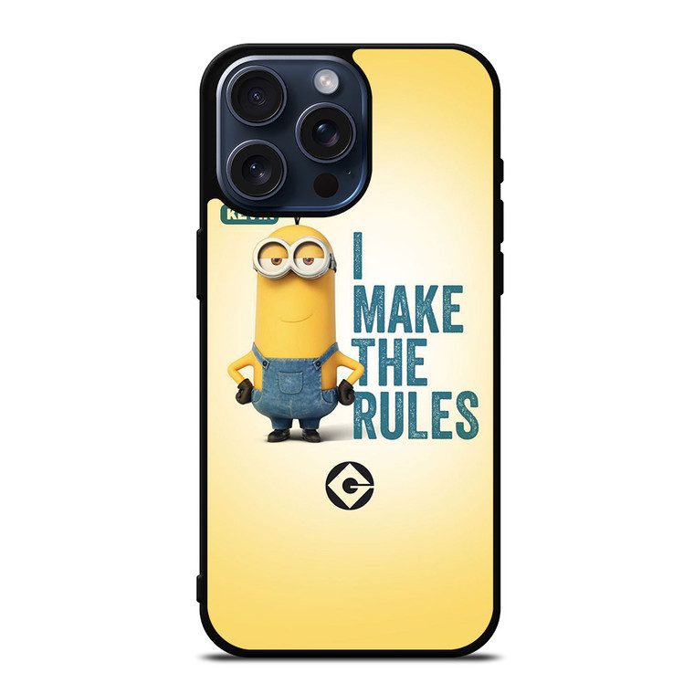 KEVIN MINIONS DESPICABLE ME iPhone 15 Pro Max Case Cover