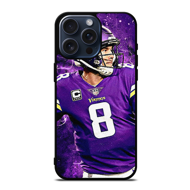 KIRK COUSINS MINNESOTA VIKINGS iPhone 15 Pro Max Case Cover