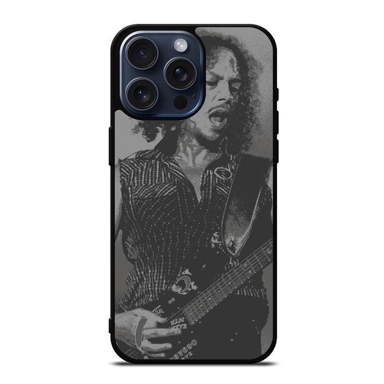 KIRK HAMMETT METALLICA BAND iPhone 15 Pro Max Case Cover KIRK HAMMETT METALLICA BAND iPhone 15 Pro Max Case Cover