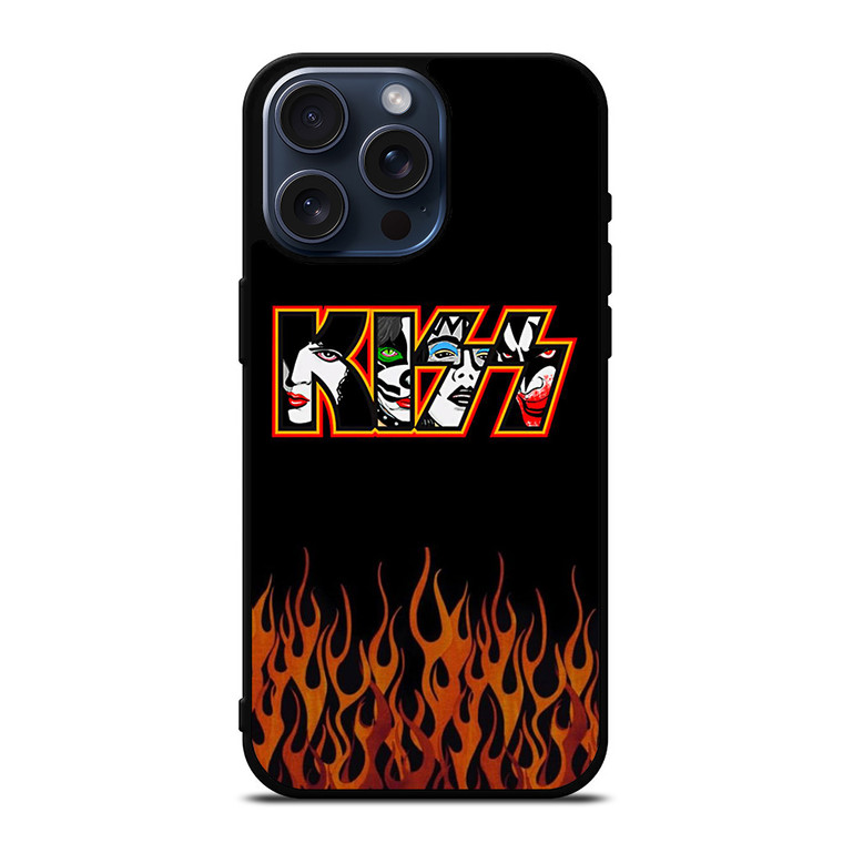 KISS ROCK BAND MEMBERS iPhone 15 Pro Max Case Cover