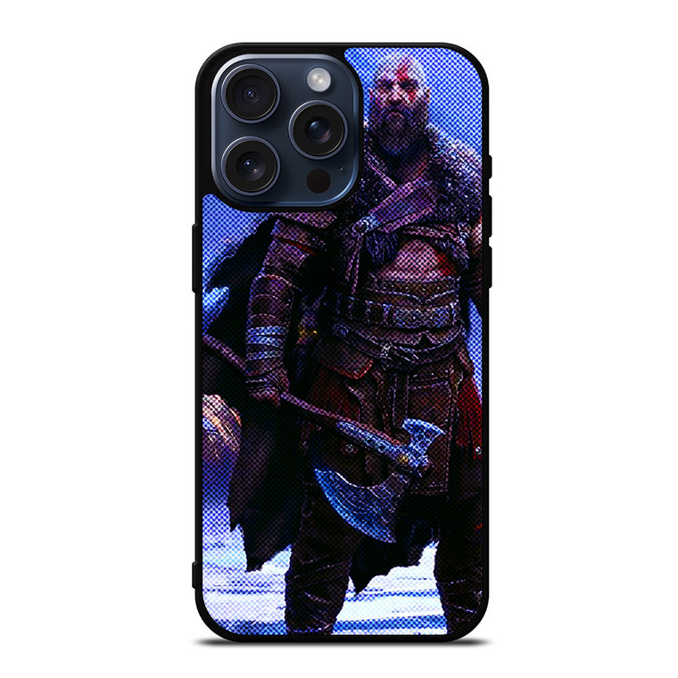KRATOS GOD OF WAR RAGNAROK iPhone 15 Pro Max Case Cover