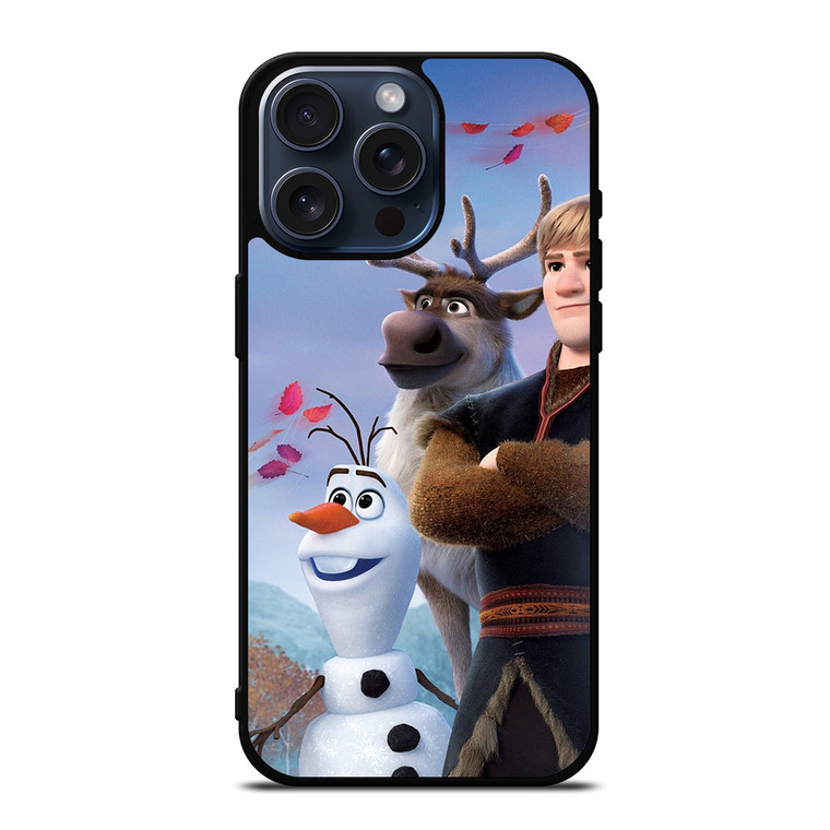 KRISTOFF SVEN OLAF DISNEY FROZEN iPhone 15 Pro Max Case Cover