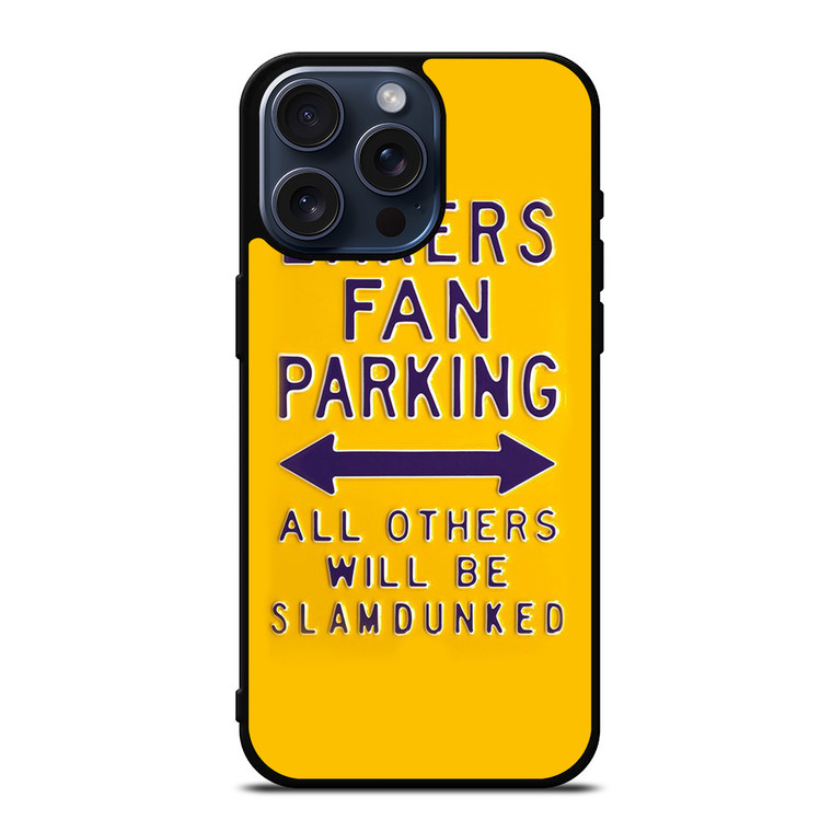 LA LAKERS FANS NBA iPhone 15 Pro Max Case Cover